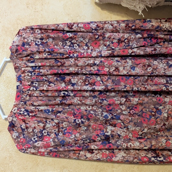 Entro 1X Multi Colored Button Down Top - Picture 7 of 7